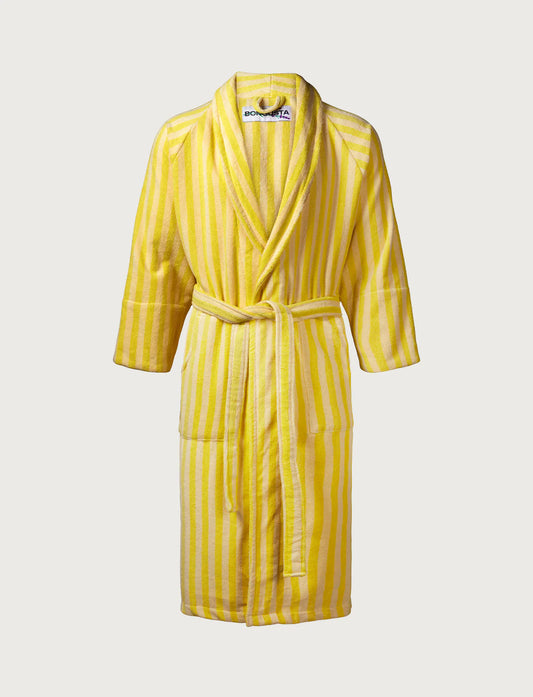 Naram Bathrobe, Pristine & Neon Yellow, Bongusta, Såininorden