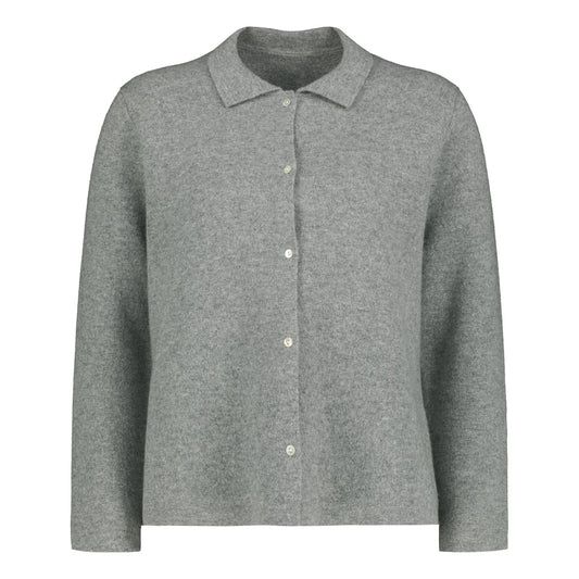 Cashmere Jacket Salte Grey