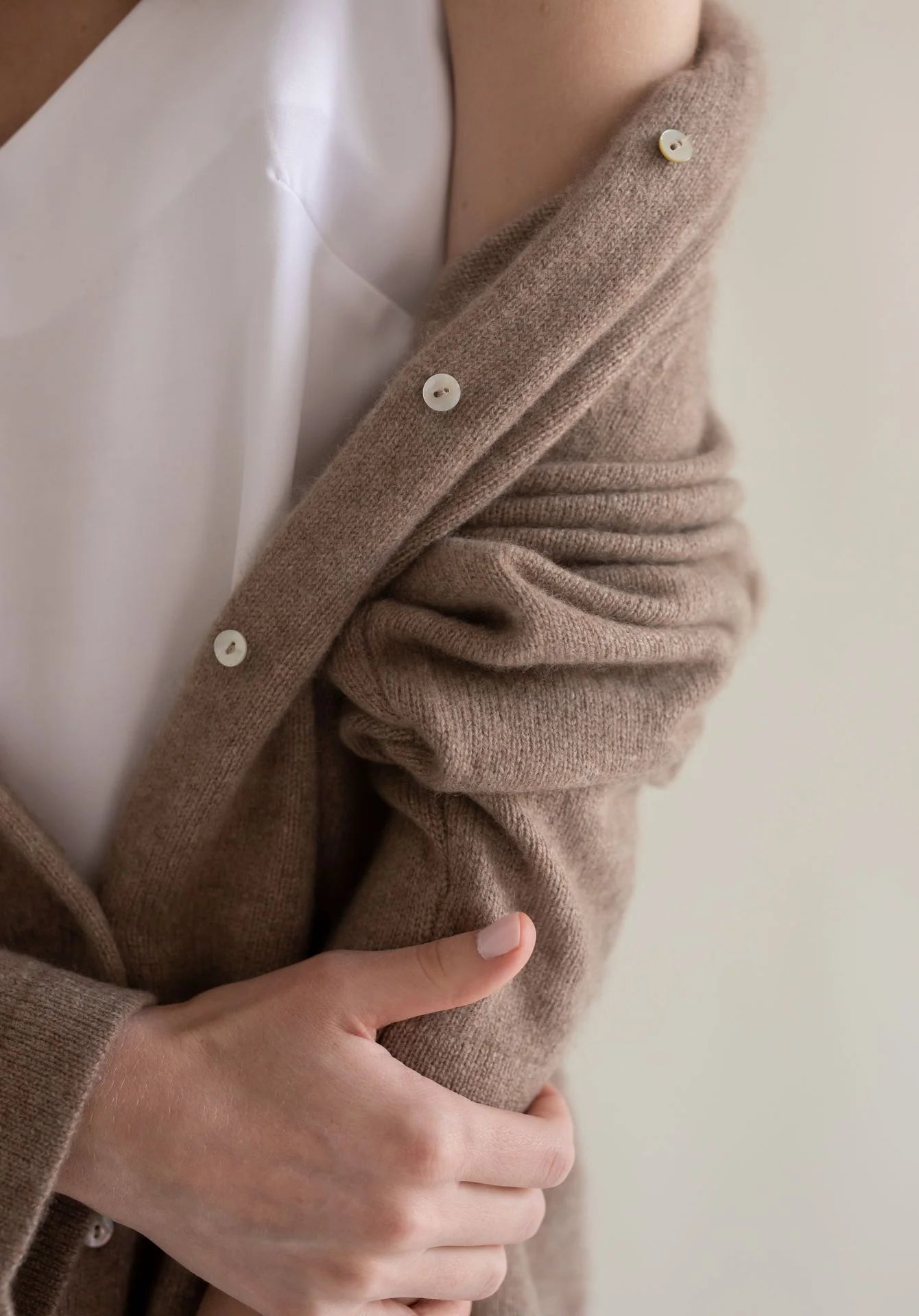 Cashmere Overshirt, Caramel