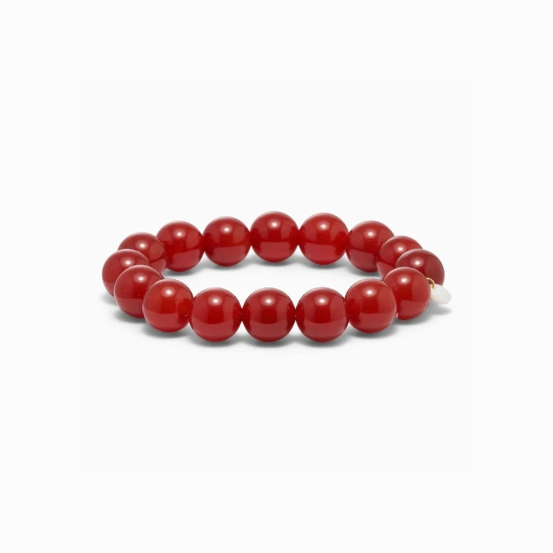 Chunky Bracelet Red Jade, Soï