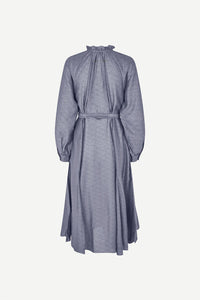 Karookhi Long Dress, Blue Granite Whizz