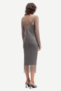 Magda Dress, Light Grey