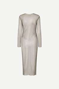 Magda Dress, Light Grey