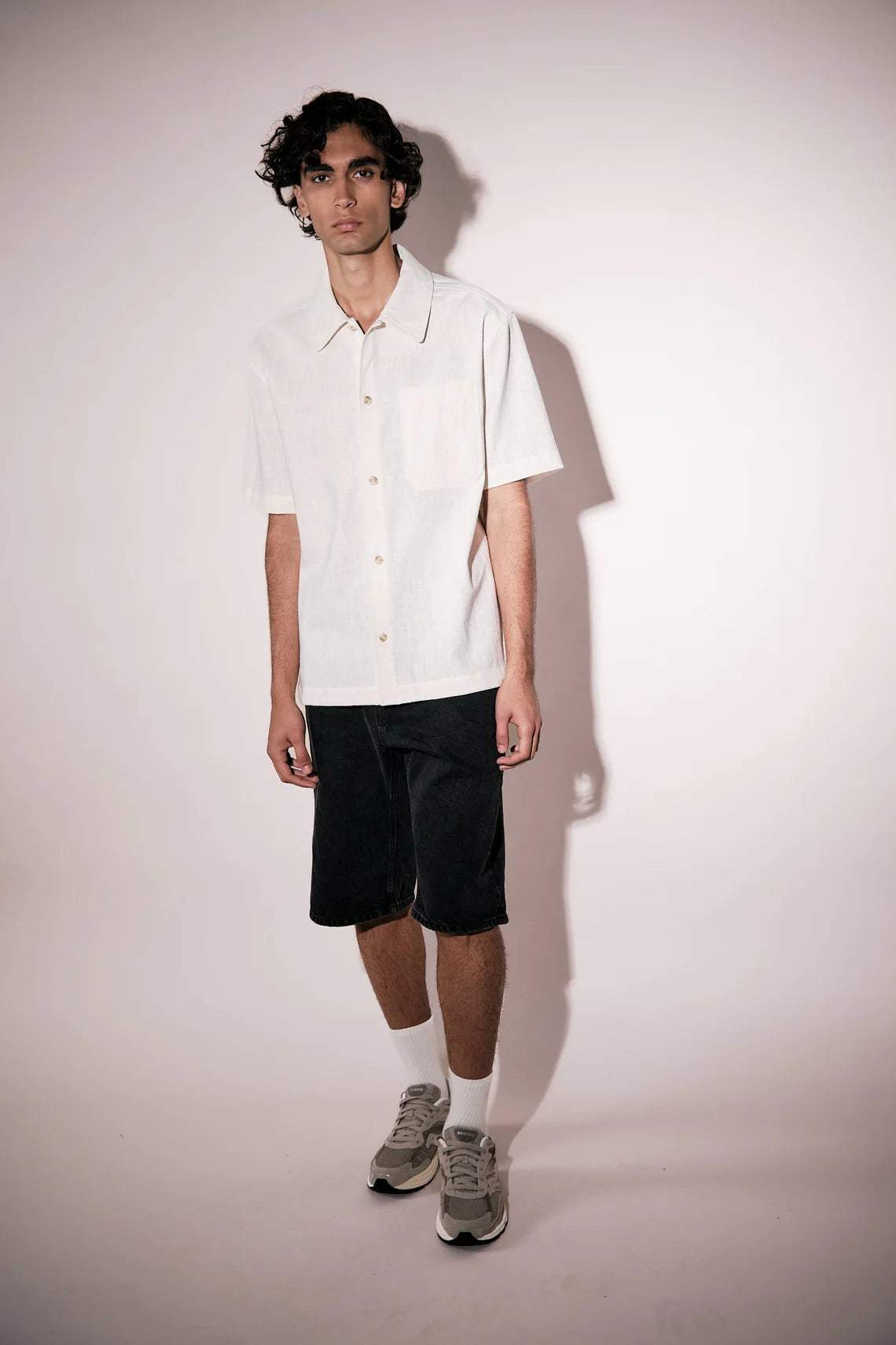 Frank S/S Linen, Cream