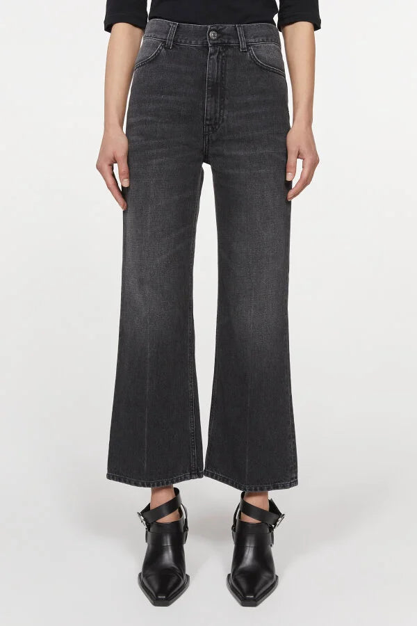 Mini Culotte Denim, Black