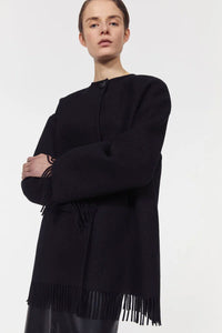 Agnes Wool Jacket, Black