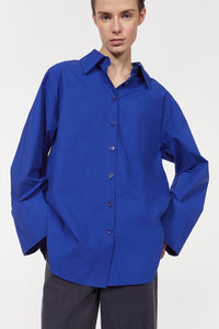 Imola Oversize Shirt, Workwear Blue