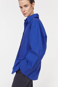 Imola Oversize Shirt, Workwear Blue