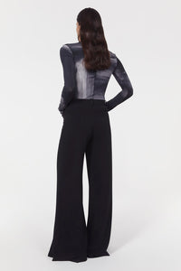 Petiso Drape Pants, Black