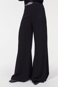 Petiso Drape Pants, Black