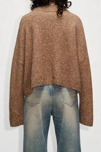 Ladda upp bild till gallerivisning, Aperto Turtle Sweater, Beige Orange Melange
