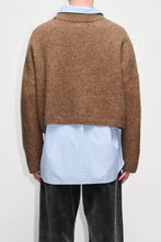 Ladda upp bild till gallerivisning, Aperto Turtle Sweater, Beige Orange Melange
