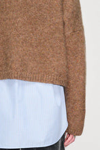 Ladda upp bild till gallerivisning, Aperto Turtle Sweater, Beige Orange Melange
