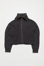 Ladda upp bild till gallerivisning, Yummy Cardigan, Black Melage Wool
