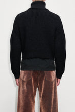 Ladda upp bild till gallerivisning, Yummy Cardigan, Black Melage Wool
