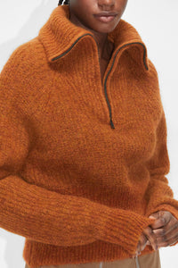 Arch Sweater, Pumpkin Melange