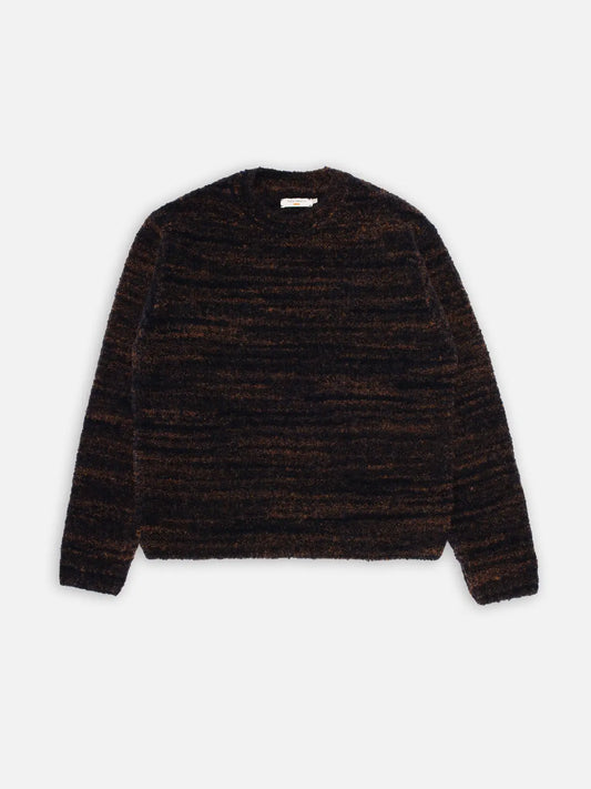 Gurra Boucle Sweater Black/Brown 