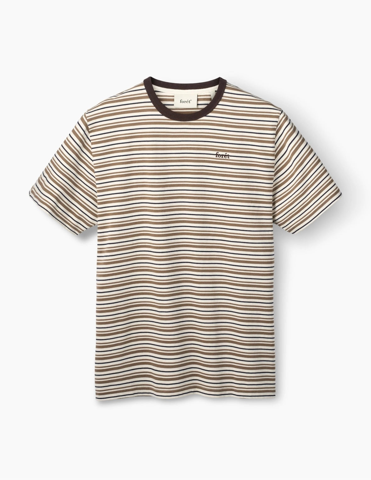Loch T-shirt Earth Stripe