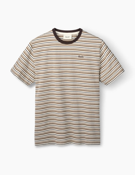 Loch T-shirt Earth Stripe