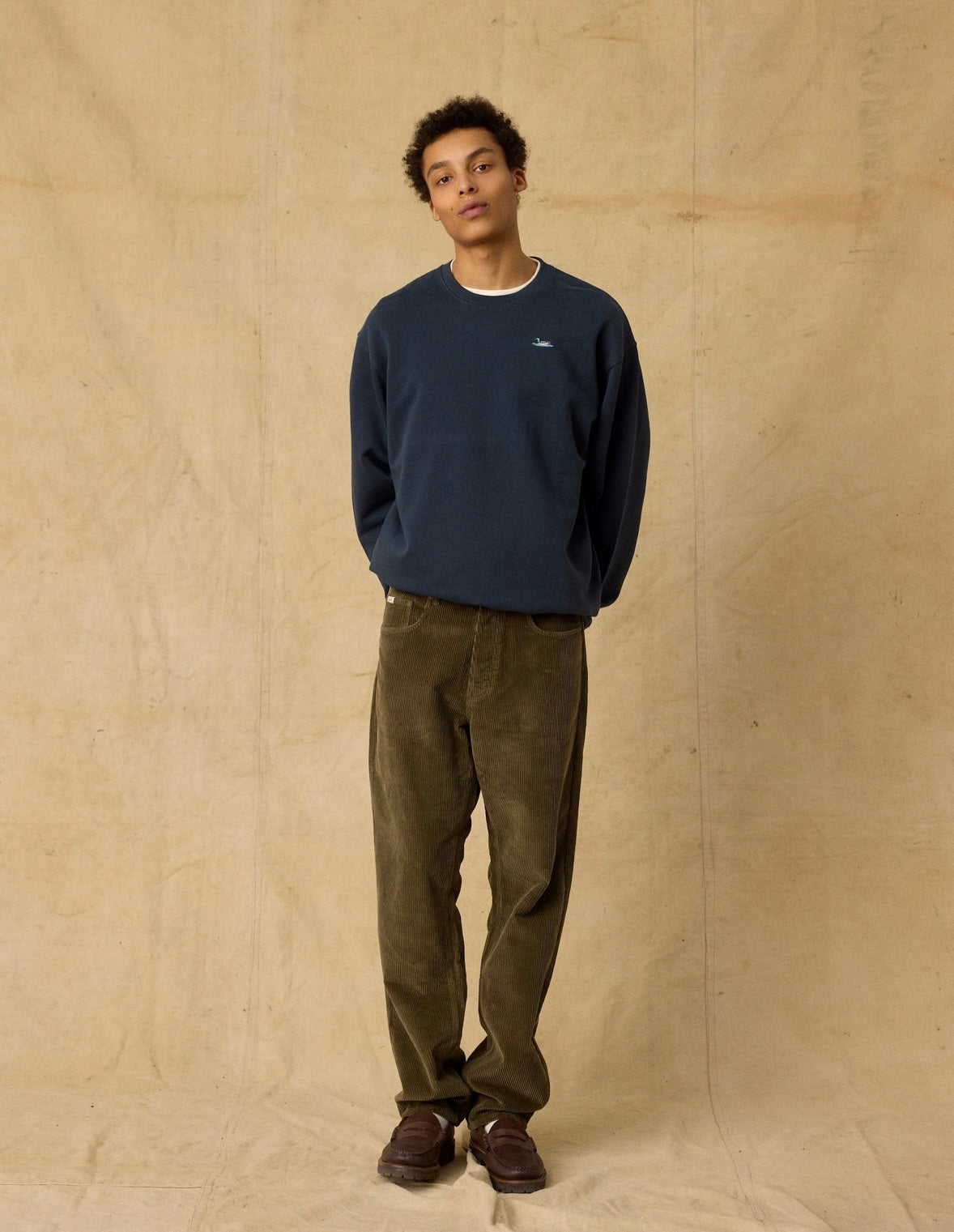 Duck Sweatshirt, Navy