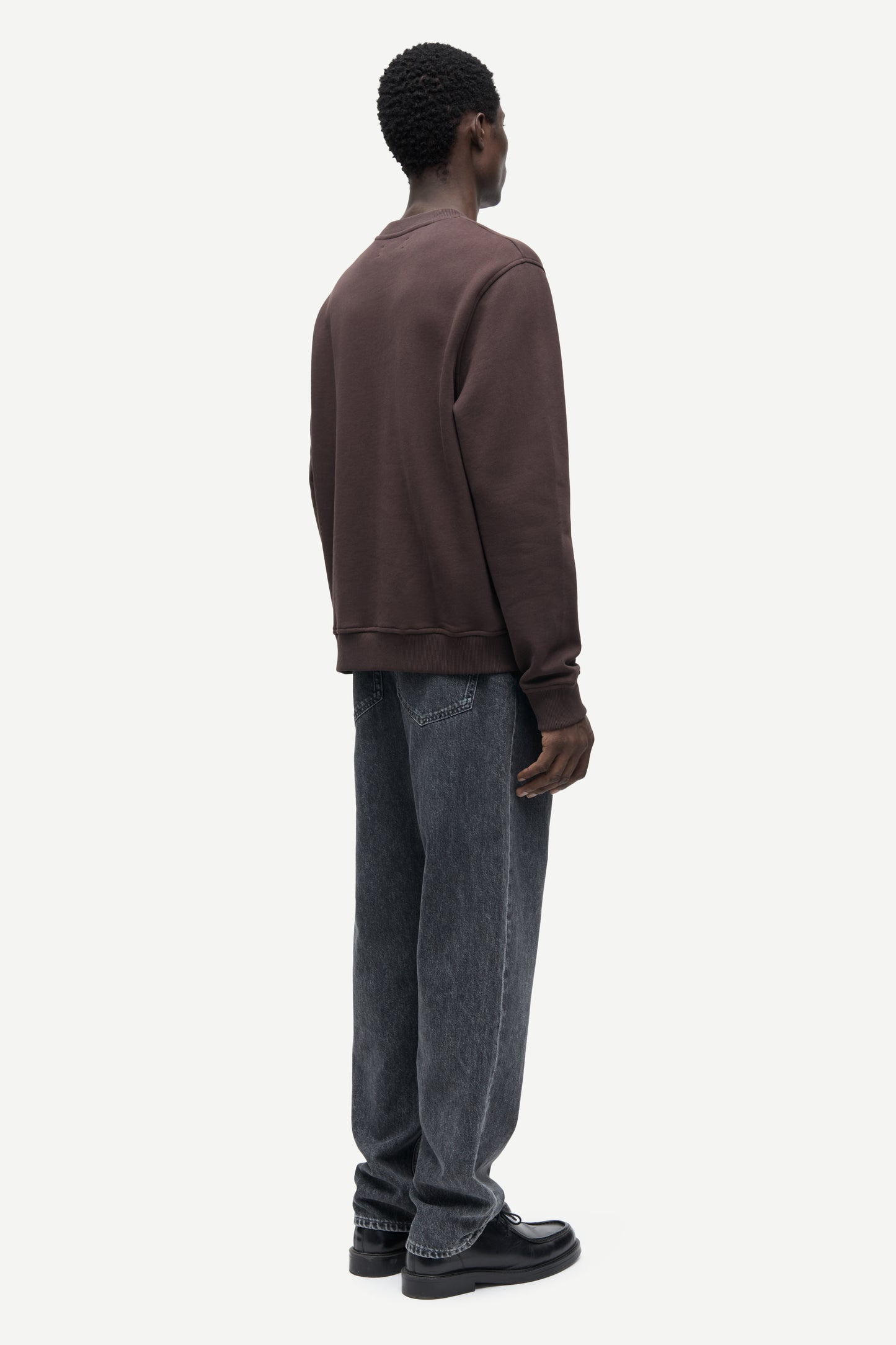 Saotto Sweatshirt, Black Coffee