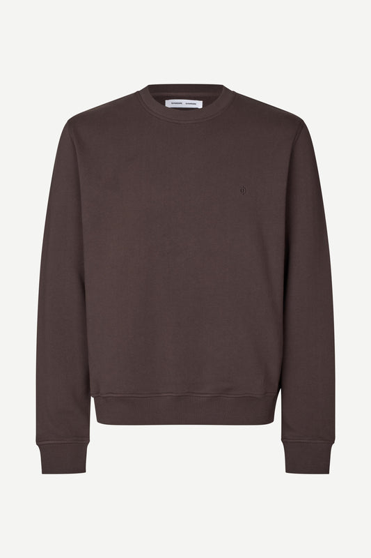 Saotto Sweatshirt Black Coffee, Samsoe Samsoe, Såininorden