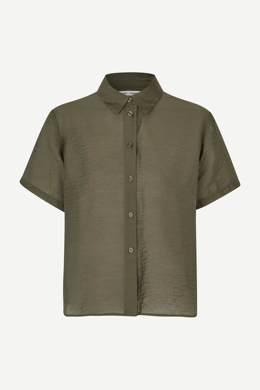 Saminna SS Shirt, Deep Forest