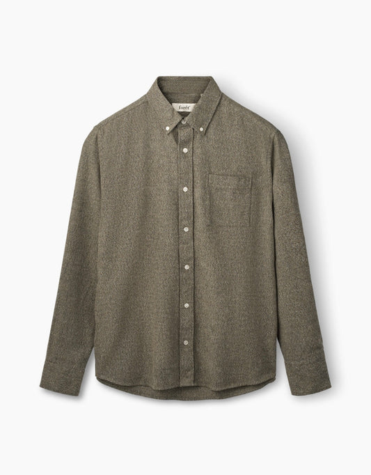 Creek Flannel Shirt Dark Pine, Foret, Såininorden