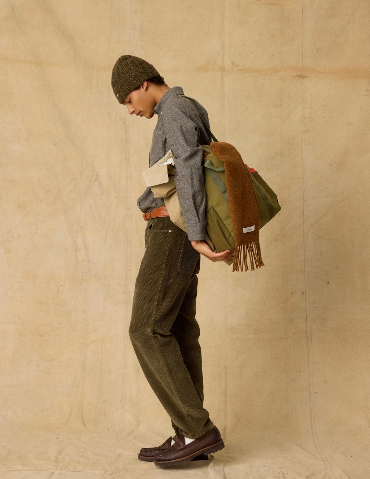 Creek Flannel Shirt, Dark Pine