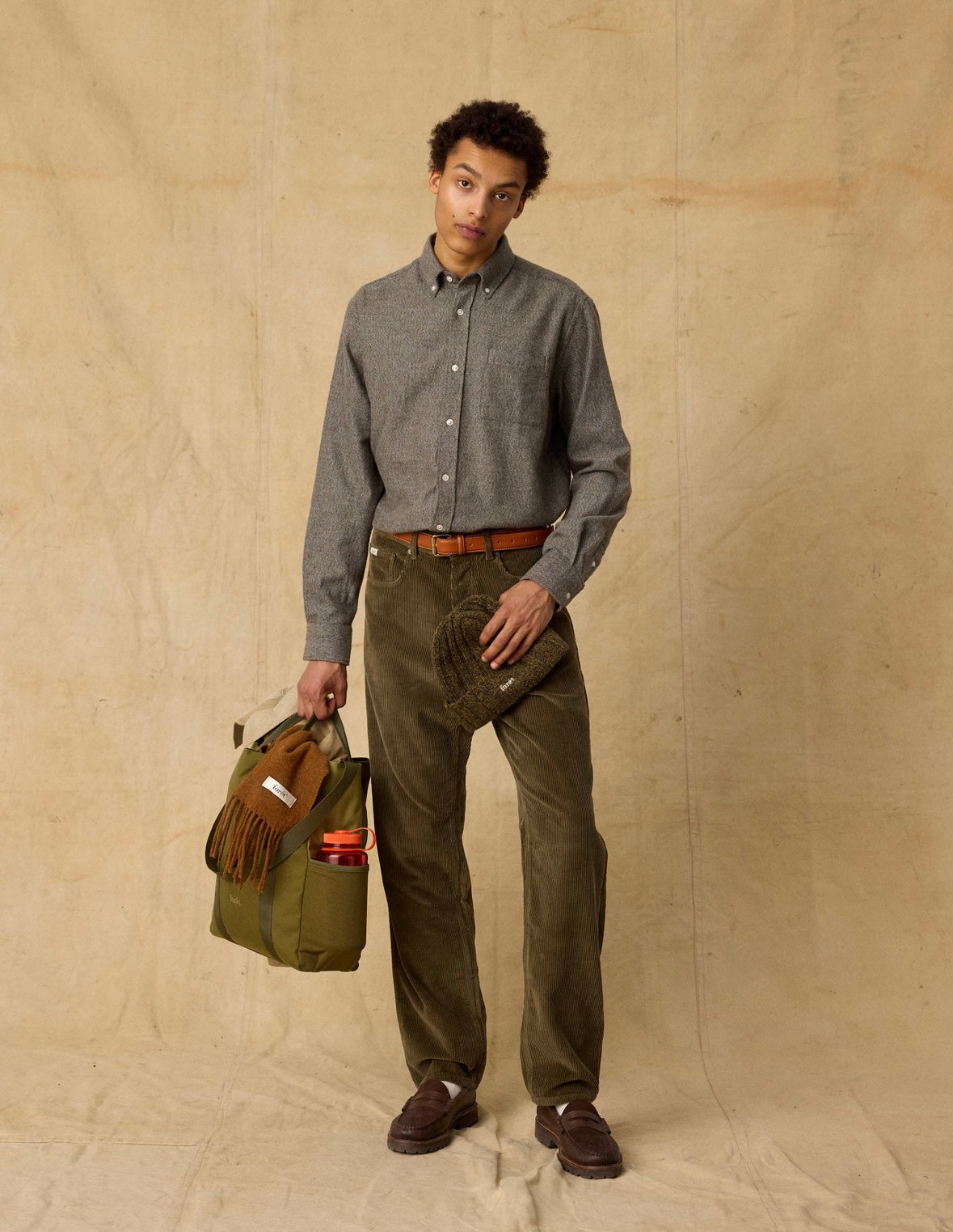 Creek Flannel Shirt, Dark Pine