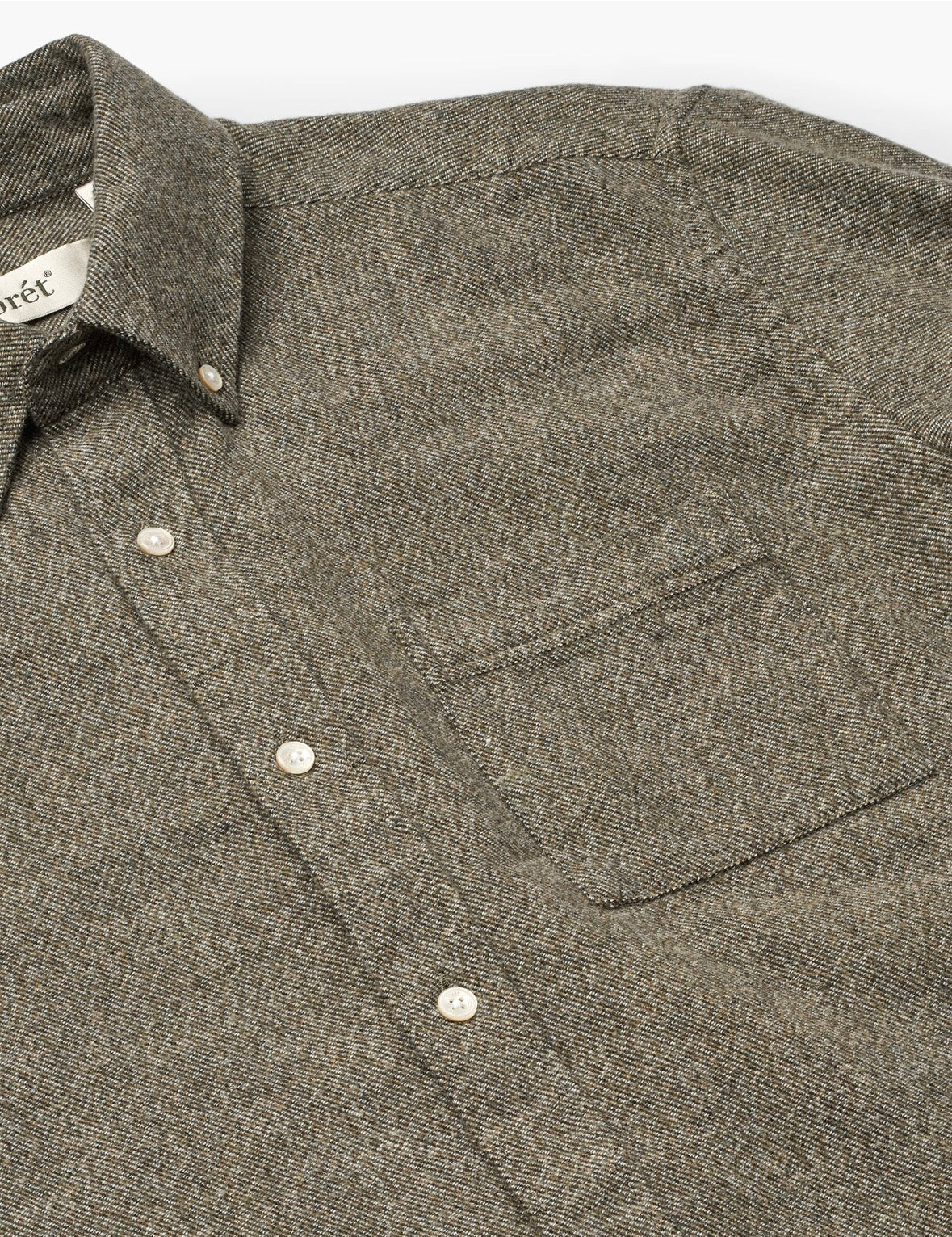 Creek Flannel Shirt, Dark Pine