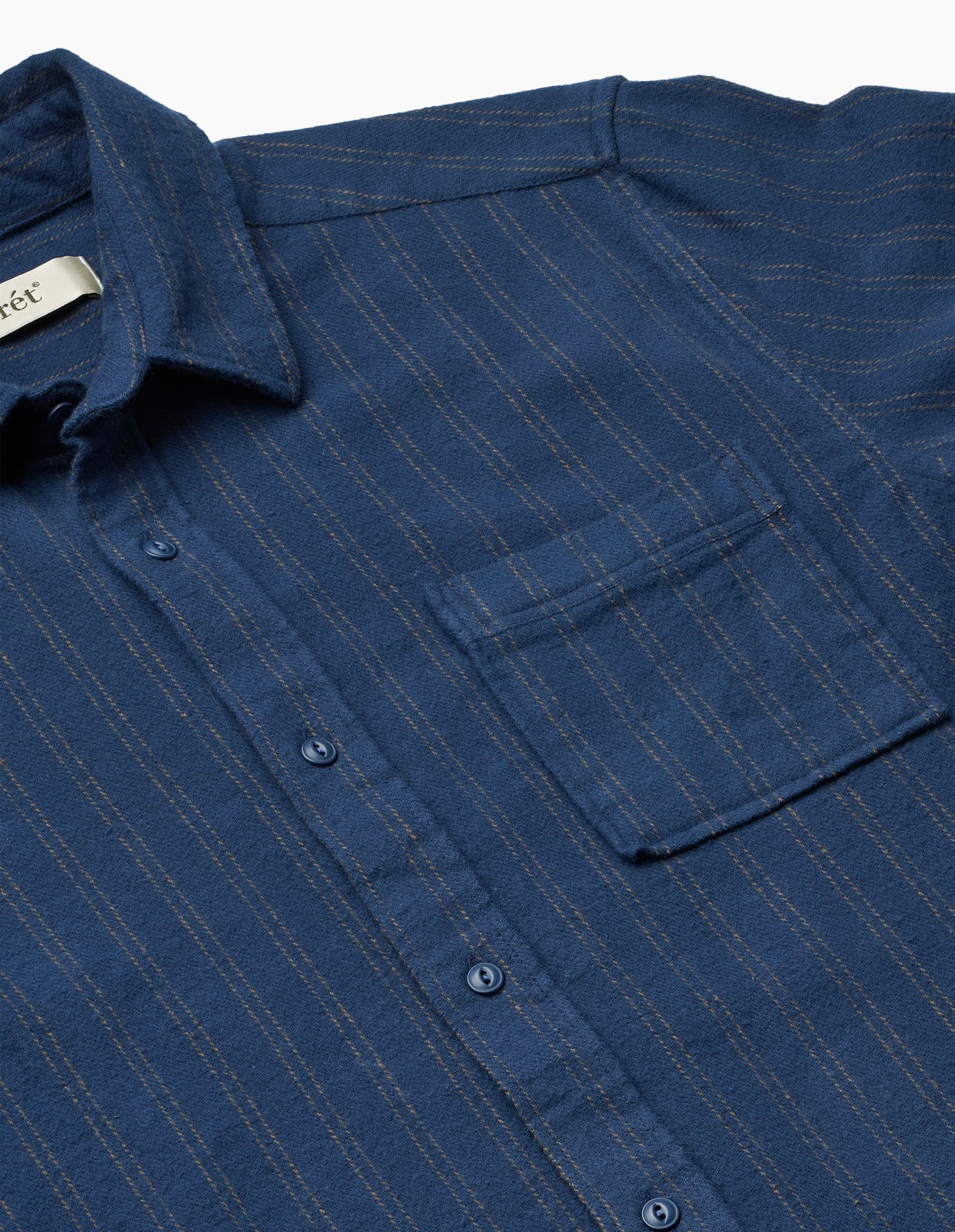 River Flannel Shirt, Navy/Earth