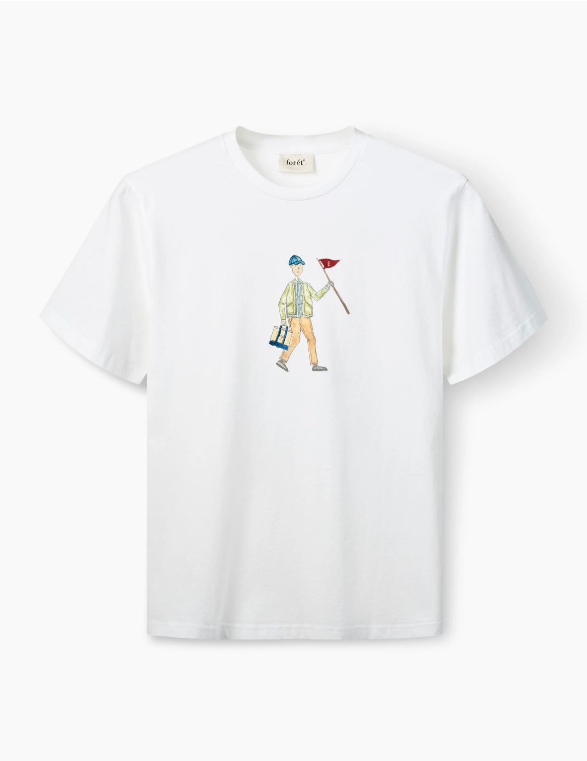 Patrol T-Shirt White, Forét, Såininorden
