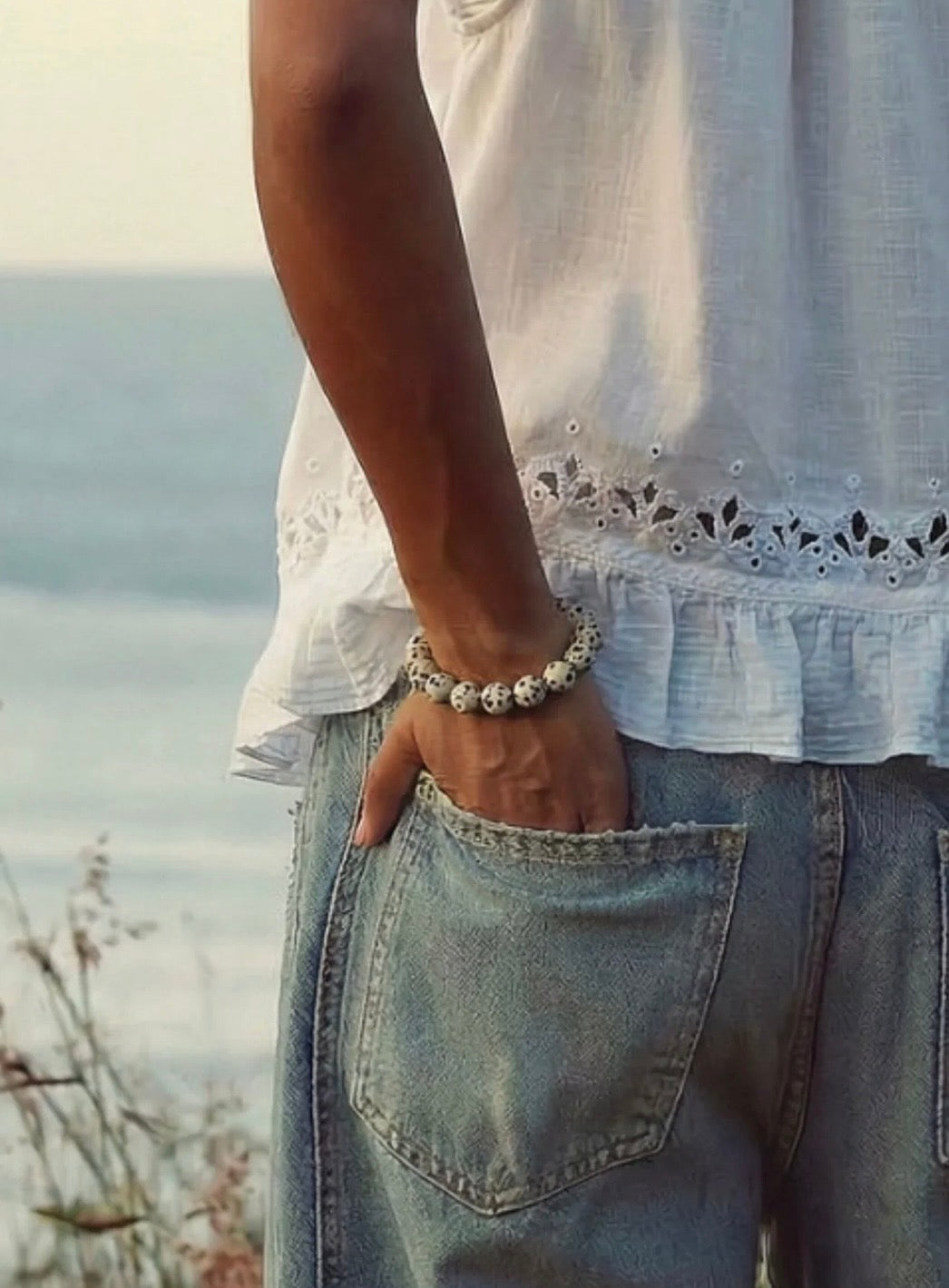 Chunky Bracelet, Dalmatian