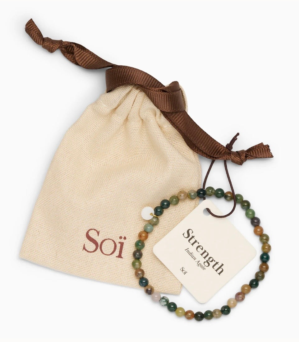 Petite Bracelet, Indian Agate