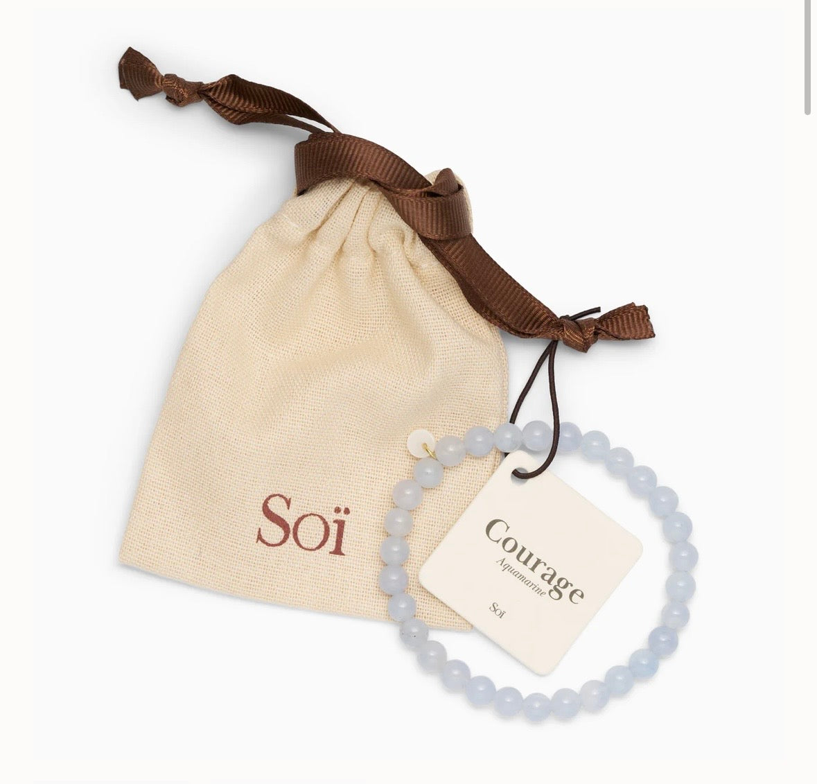 Essential Bracelet, Aquamarine