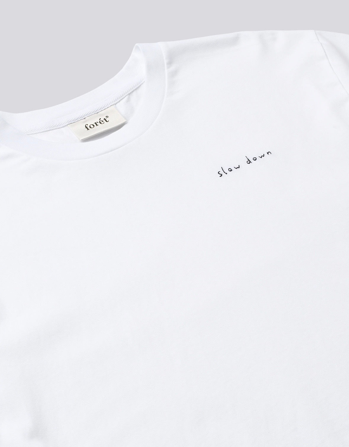 Slow Down T-shirt, White