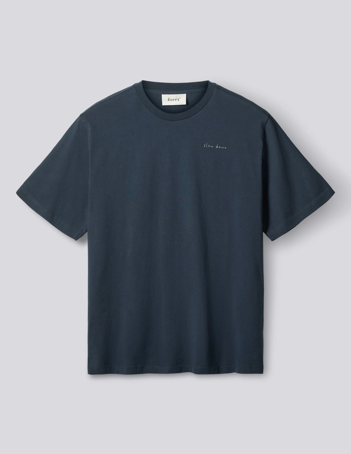 Slow Down T-shirt Navy, Forét, Såininorden