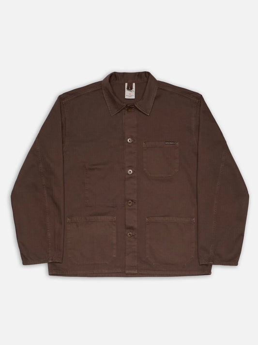 Buddy Herringbone Chore Jacket Walnut