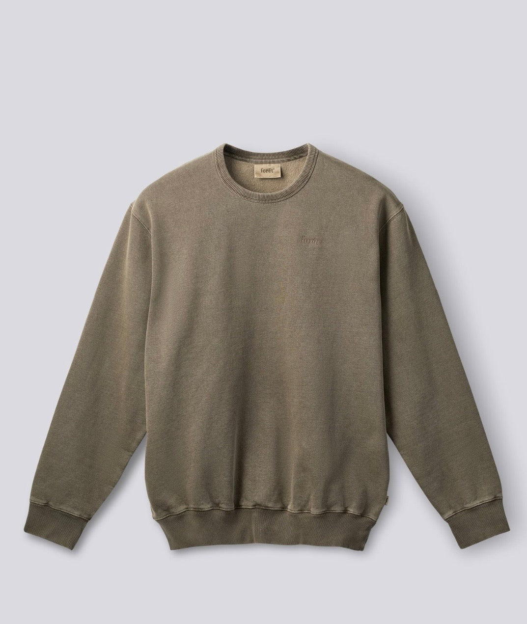 Noon Pigment Dyed Sweatshirt, Wood