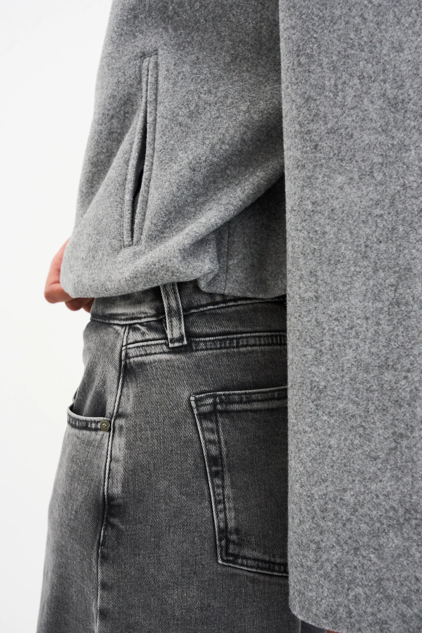 Adaleide Bomber, Grey Melange