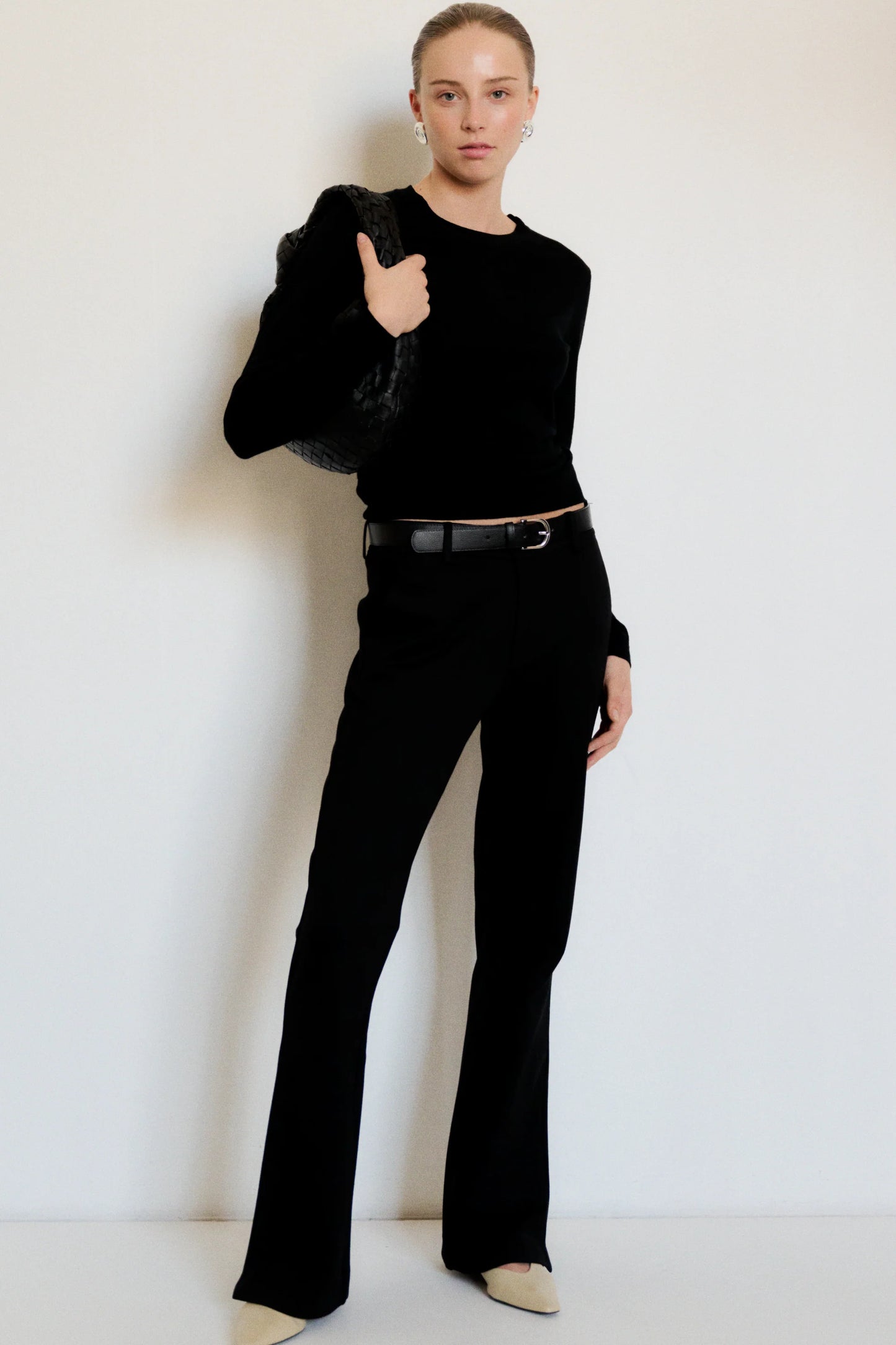 Alice Flare Pant Super Stretch, Black