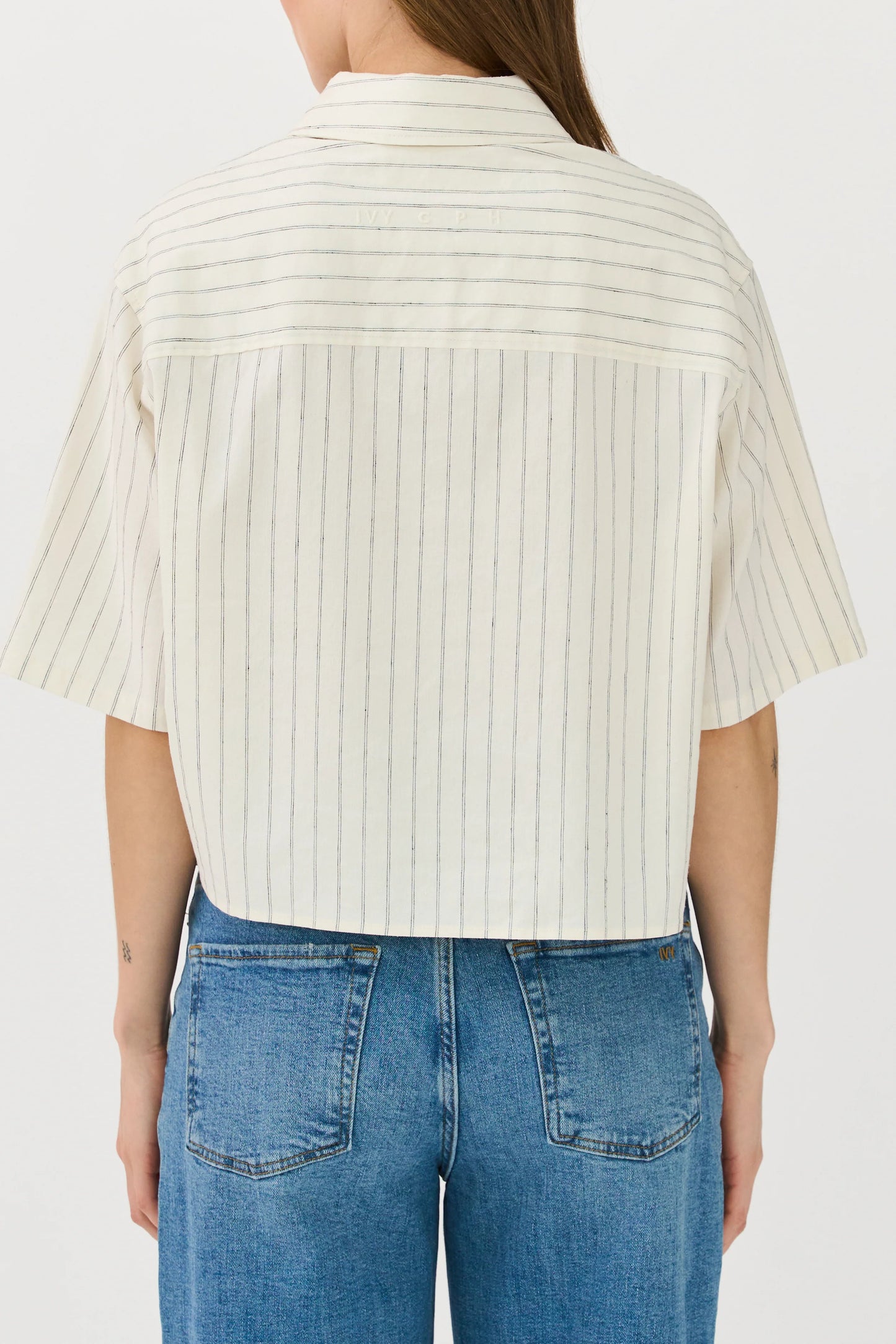 Carina Oversize Shirt, Ecru