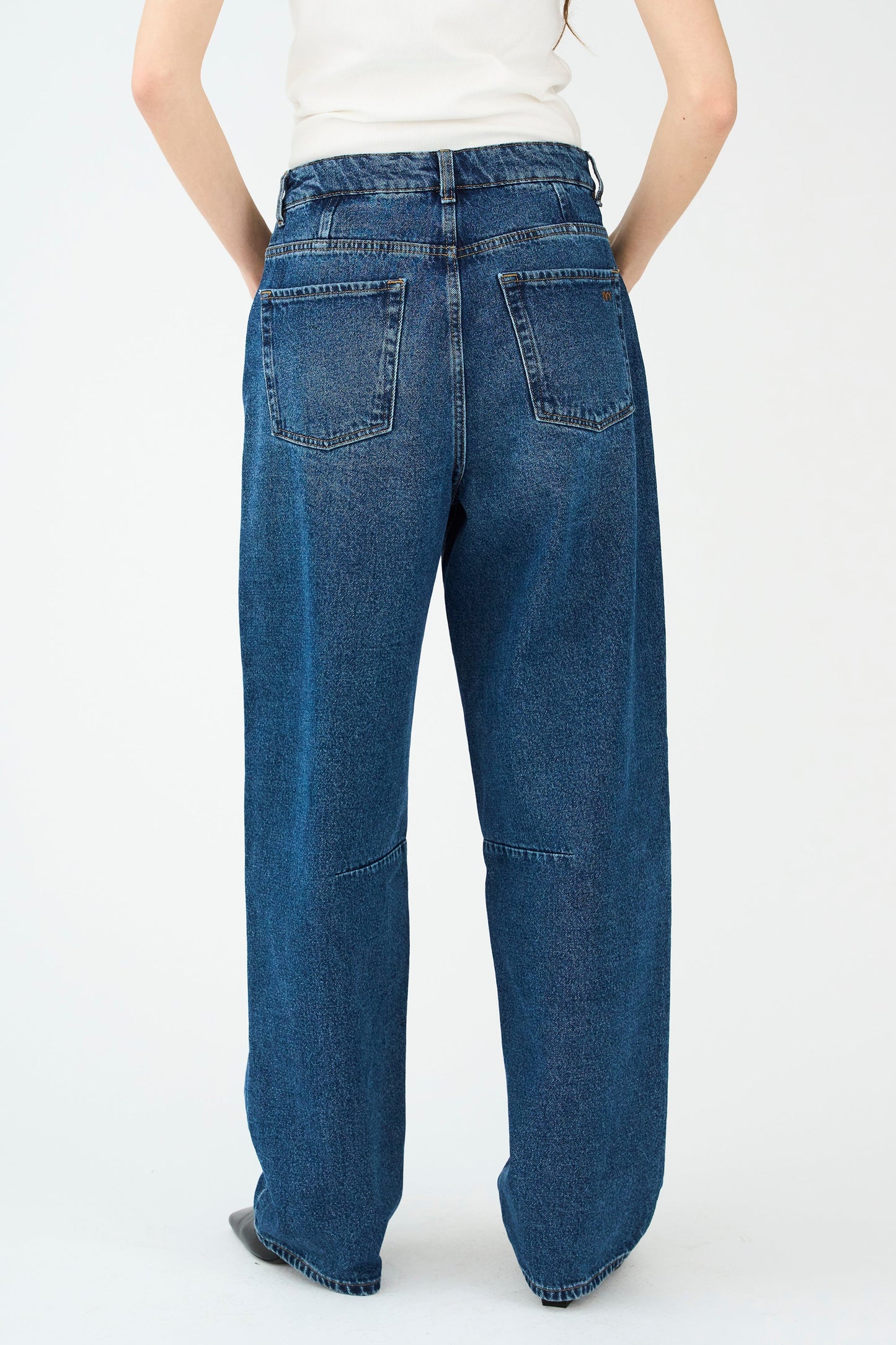 Janice Slung Jeans, Wash Waterford