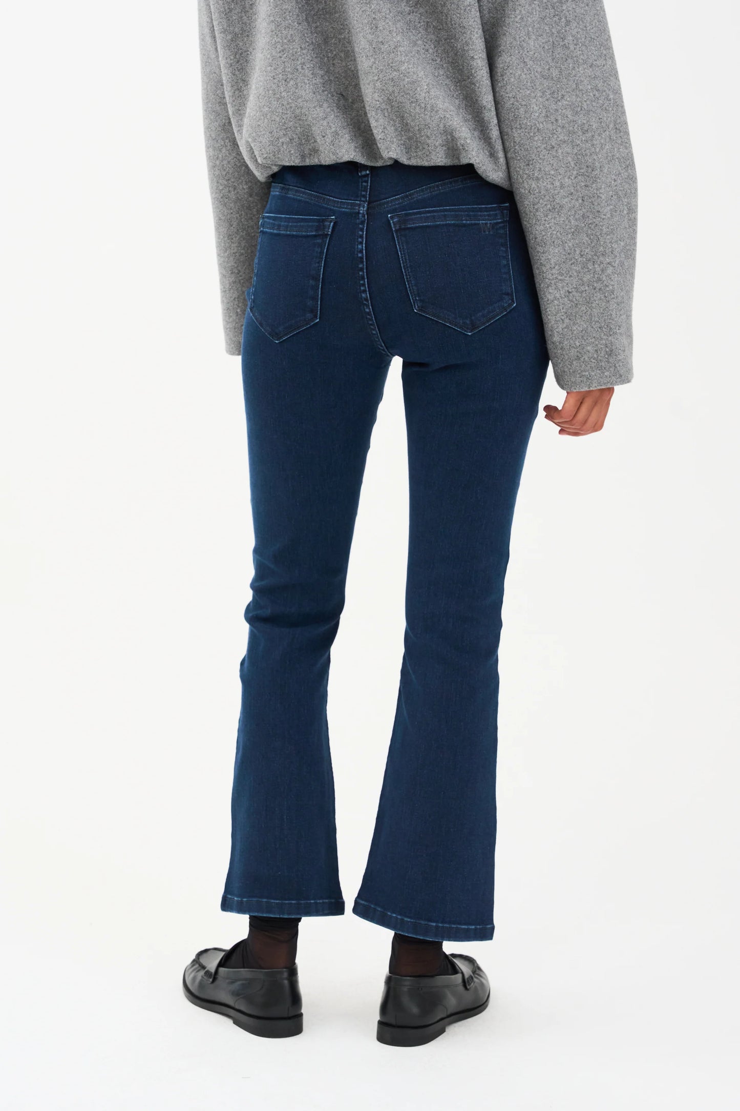 Johanna Kick Flare Jeans, Cool Midnight Blue