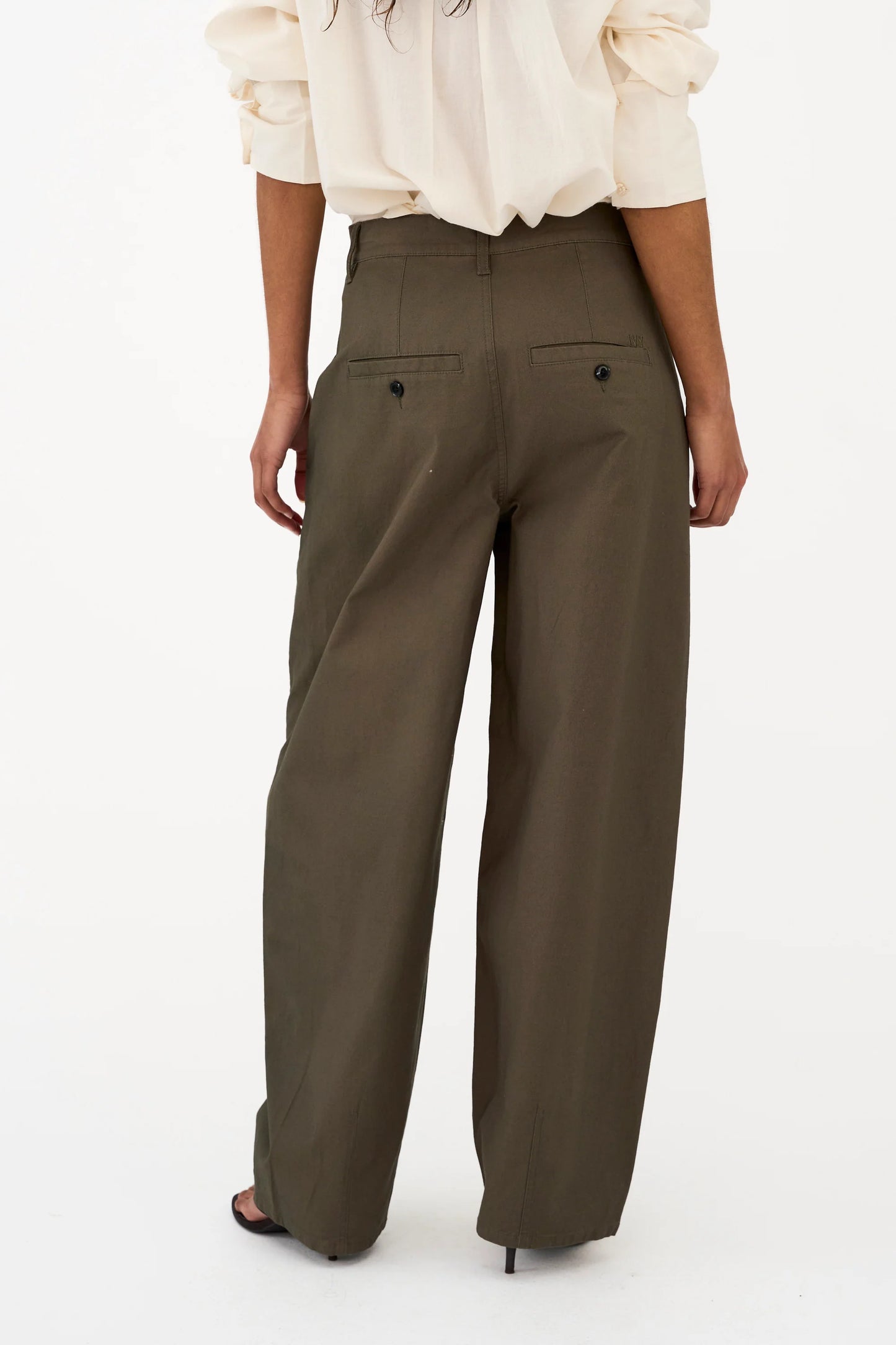 Katee Barrel Pant, Olive