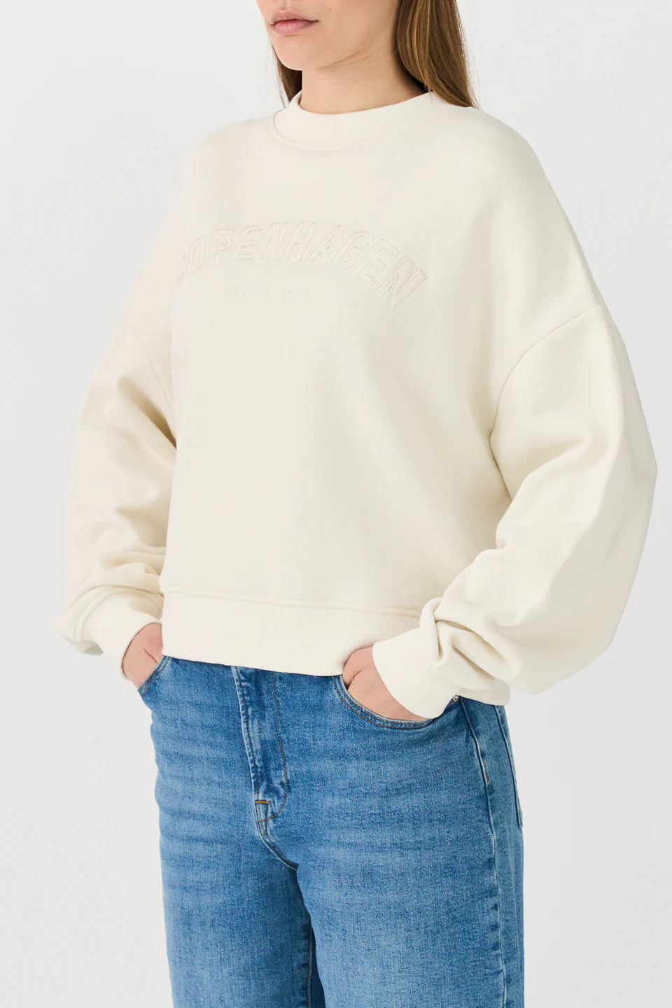 Suki Oversize Sweat, Ecru