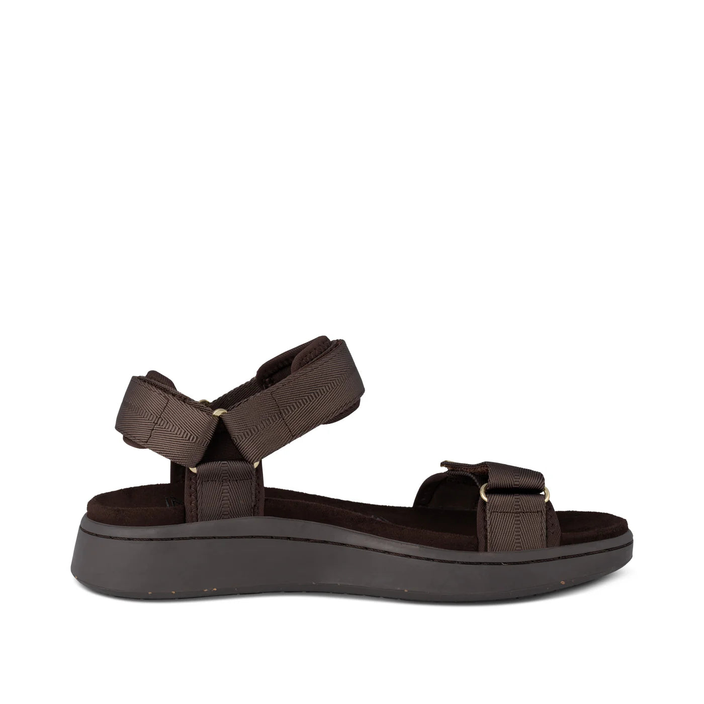 Line Sandal, Chocolate