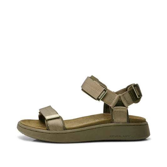 Line Sandal Olive Green