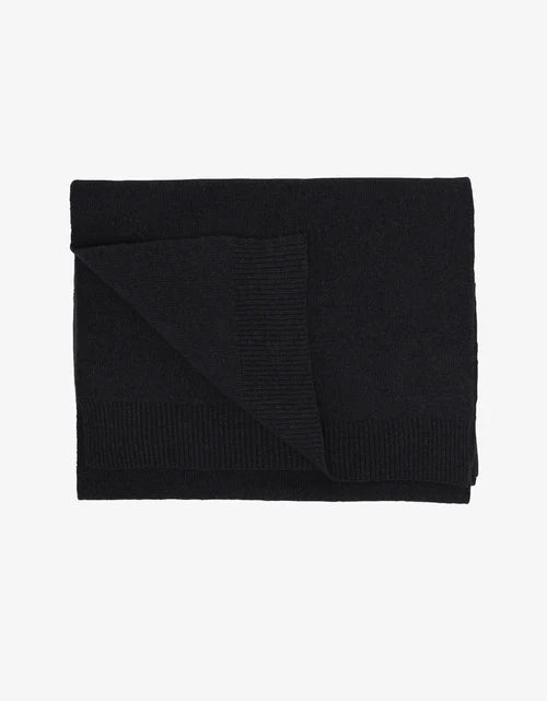 Merino Wool Scarf Deep Black, Såininorden